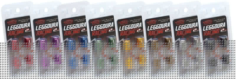 Project Kics Leggdura Racing Valve Cap Set Blue PJKWCKIVU