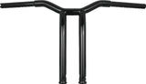 Burly Brand Dominator Raked Bar 14in - Gloss Black