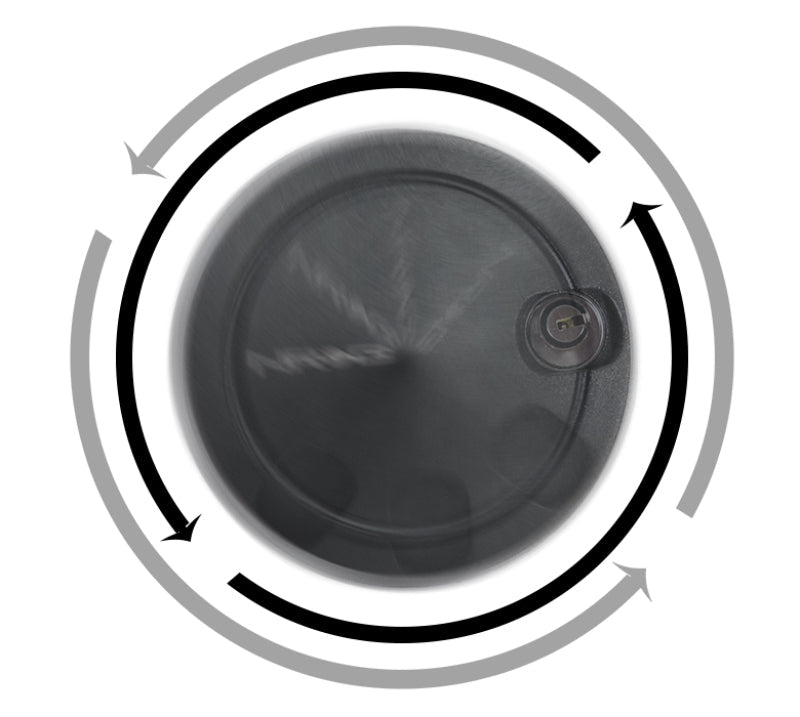 NRG Quick Lock V2 w/Free Spin - Black (Will Not Work w/Thin Version QR or Quick Tilt System) NRGSRK-201MB