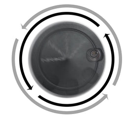 NRG Quick Lock V2 w/Free Spin - Black (Will Not Work w/Thin Version QR or Quick Tilt System) NRGSRK-201MB