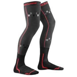 EVS Fusion Sock Combo Black/Red - Small/Medium EVSFSN-R/BK-S/M
