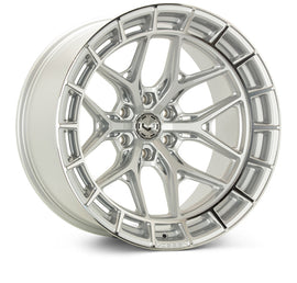 Vossen HFX-1 17x9 / 6x139.7 / ET0 / Deep / 106.1 CB - Silver Polished Wheel VOSHFX1-7G75