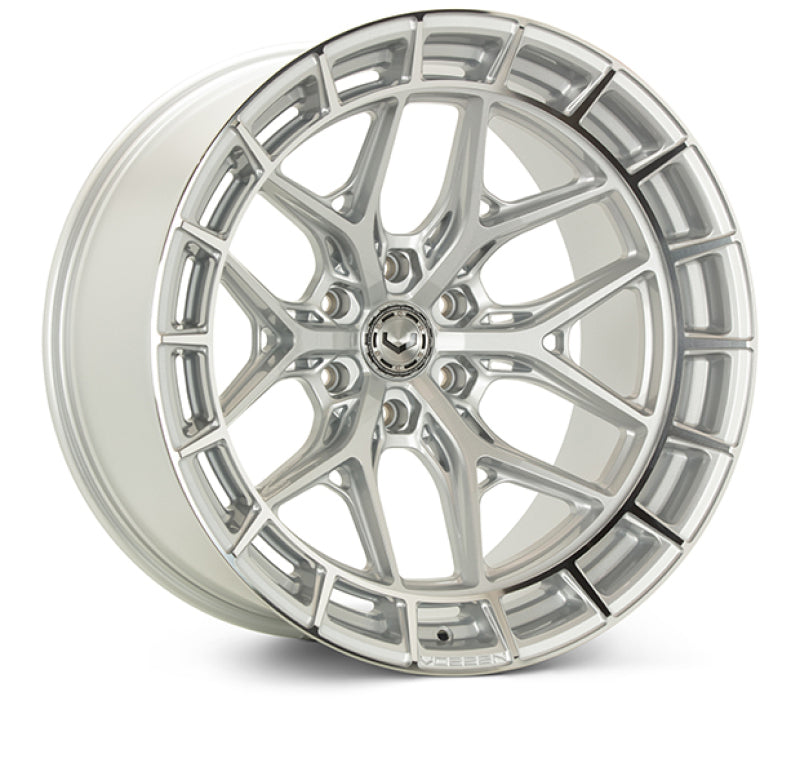 Vossen HFX-1 17x9 / 6x135 / ET0 / Deep / 87.1 CB - Silver Polished Wheel VOSHFX1-7F75