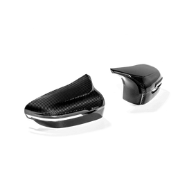 Akrapovic 2018+ BMW M5 (F90) / 2020 BMW M8 (F91/F92) Carbon Fiber Mirror Cap Set - High Gloss AKRWM-BM/CA/3/G
