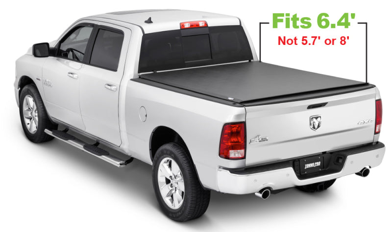 Tonno Pro 09-19 Dodge RAM 1500 6.4ft Fleetside Lo-Roll Tonneau Cover TNPLR-2015