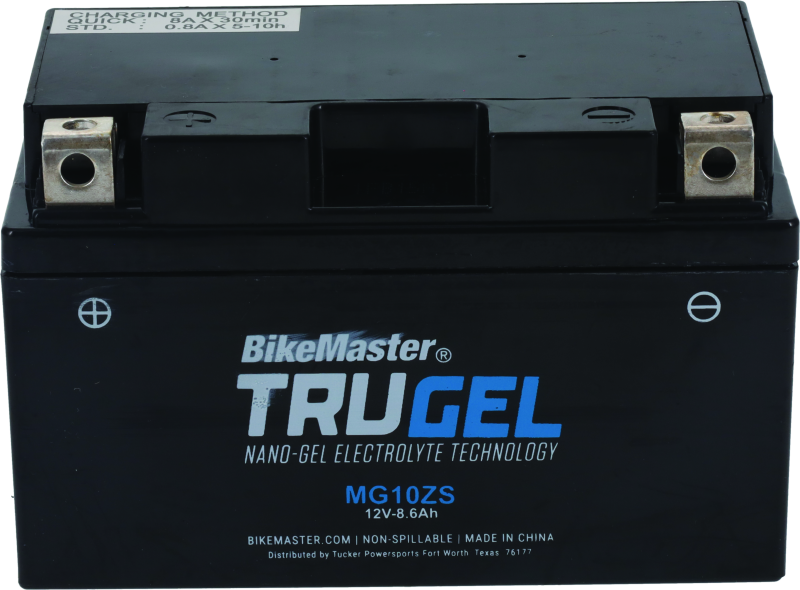 BikeMaster TruGel Battery - MG10Z-S BKM780501