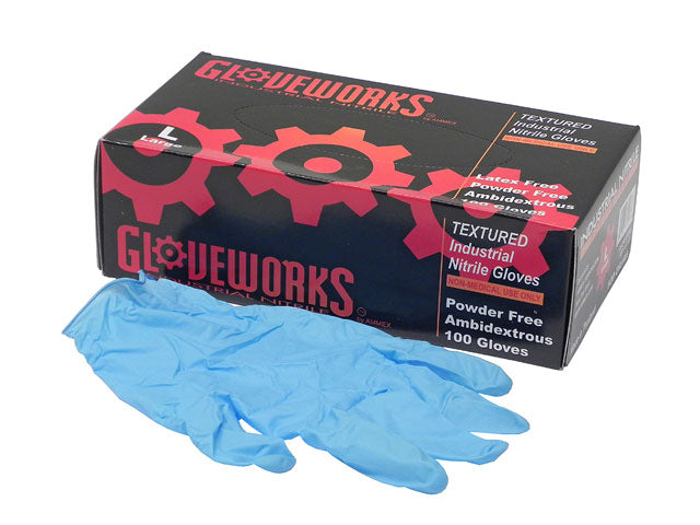 Blue Nitrile Gloves