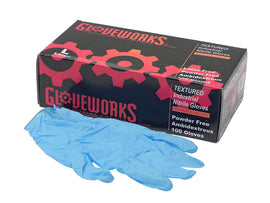 Blue Nitrile Gloves