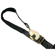 Load image into Gallery viewer, Ratcheting Axle Strap 2 inchx10 Foot 10k LB BS Black Bulldog Winch
