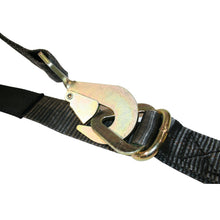 Load image into Gallery viewer, Ratcheting Axle Strap 2 inchx10 Foot 10k LB BS Black Bulldog Winch