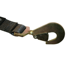 Load image into Gallery viewer, Ratcheting Axle Strap 2 inchx10 Foot 10k LB BS Black Bulldog Winch