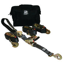 Load image into Gallery viewer, Ratching Straps Set of 4 Bulldog Winch