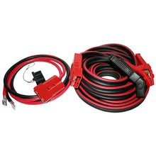 Load image into Gallery viewer, Booster Cable Set 5 Ft x 1/0 Gauge W/Quick Connects and 7.5 Ft Truck Wire Bulldog Winch