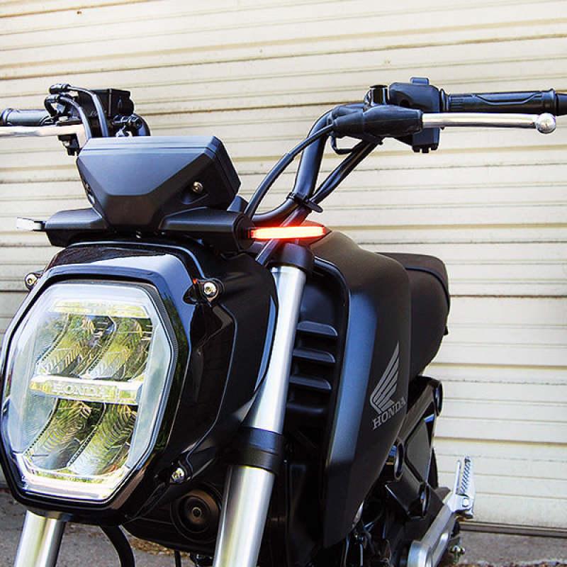 New Rage Cycles 21+ Honda Grom Front Turn Signals NEWGROM-FB-21