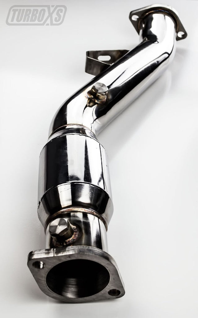 Turbo XS 02-07 WRX-STi / 04-08 Forester XT High Flow Catalytic Converter Pipe TXSWS02-CP