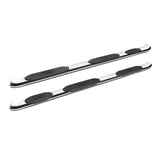 PRO TRAXX 5 Oval Wheel to Wheel Nerf Step Bars; Stainless Steel; w/Mount Kit; - Westin 21-534700