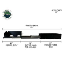 Load image into Gallery viewer, Cargo Box Kitchen With Slide Out Sink, Cooking Shelve and Slide Out Work Station Overland Vehicle Systems - Overland Vehicle Systems 21010401 HYDZ_21010401