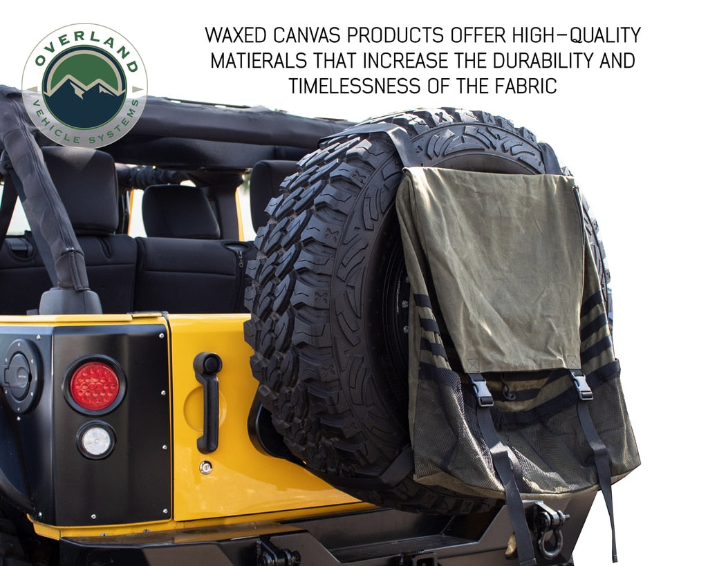 Trash Bag Off Road - Extra Large Tire Mount for Universal Overland Vehicle Systems - Overland Vehicle Systems 21099941 HYDZ_21099941