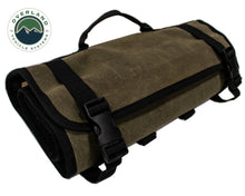 Load image into Gallery viewer, Rolled Bag First Aid - Waxed Canvas First Aid Bag for Car Overland Vehicle Systems - Overland Vehicle Systems 21109941 HYDZ_21109941