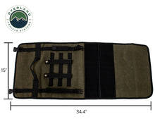 Load image into Gallery viewer, Rolled Bag First Aid - Waxed Canvas First Aid Bag for Car Overland Vehicle Systems