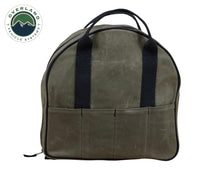 Load image into Gallery viewer, Jumper Cable Bag #16 Waxed Canvas Durable Storage Solution Overland Vehicle Systems - Overland Vehicle Systems 21129941 HYDZ_21129941