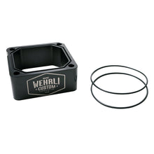 Load image into Gallery viewer, Wehrli 98.5-07 Dodge 5.9L Cummins Billet Intake Spacer Kit - Black Anodized &amp; Engraved Finish WCFWCF100338-BLKANO