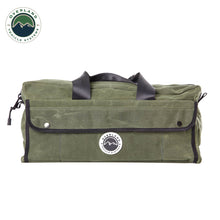 Load image into Gallery viewer, Organize With Overland Vehicle Systems Wax Canvas Small Duffle Bag Overland Vehicle Systems