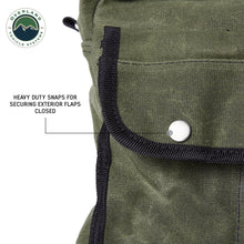 Load image into Gallery viewer, Organize With Overland Vehicle Systems Wax Canvas Small Duffle Bag Overland Vehicle Systems