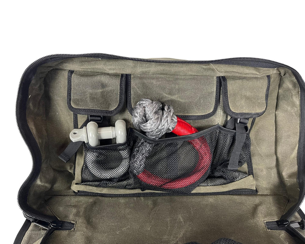 Organize With Overland Vehicle Systems Wax Canvas Large Recovery Bag Overland Vehicle Systems - Overland Vehicle Systems 21179941 HYDZ_21179941