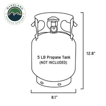 Load image into Gallery viewer, Organize With Overland Vehicle Systems Wax Canvas Propane Cover Overland Vehicle Systems - Overland Vehicle Systems 21189941 HYDZ_21189941