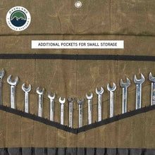 Load image into Gallery viewer, Large Wrench Tool Roll (24 Slot) Number 16 Waxed Canvas Overland Vehicle Systems - Overland Vehicle Systems 21219941 HYDZ_21219941