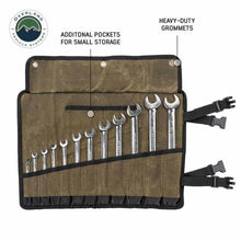 Load image into Gallery viewer, Large Wrench Tool Roll (24 Slot) Number 16 Waxed Canvas Overland Vehicle Systems - Overland Vehicle Systems 21219941 HYDZ_21219941