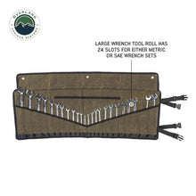 Load image into Gallery viewer, Large Wrench Tool Roll (24 Slot) Number 16 Waxed Canvas Overland Vehicle Systems - Overland Vehicle Systems 21219941 HYDZ_21219941