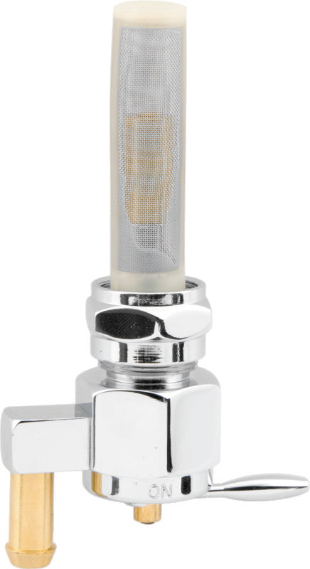 Bikers Choice 57-74 XL Chrome Hex Petcock 3/8 NPT Down Outlet BKC489644