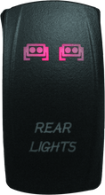 Load image into Gallery viewer, DragonFire Racing Lighted Switch Rear Light On/Off Red