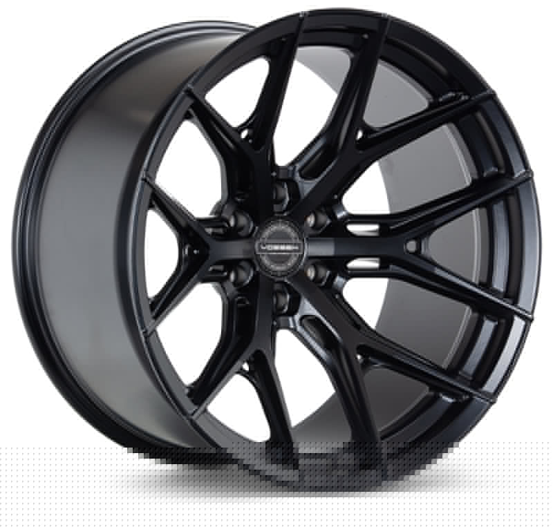 Vossen HF6-4 22x9.5 / 6x139.7 / ET20 / Deep Face / 106.1 - Satin Black Wheel VOSHF64-2G21