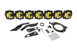 KC HiLiTES Can-Am X3 45in. Pro6 Gravity LED 7-Light 140w Combo Beam Overhead Light Bar System KCL91334