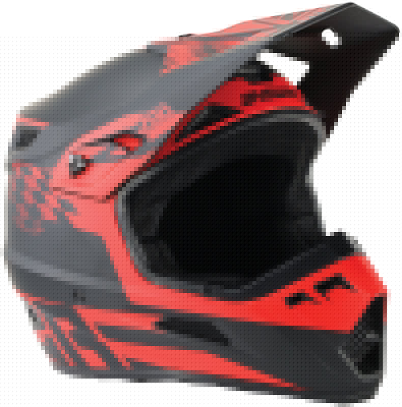 Answer AR1 Sweep Helmet Black/Red - Large ANS442905
