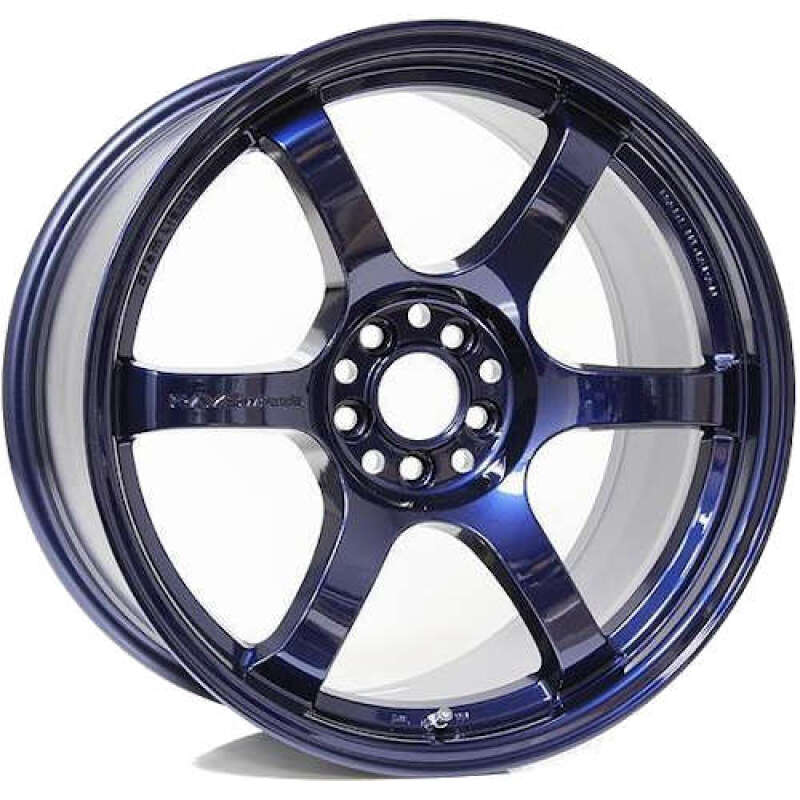 Gram Lights 57DR 18x9.5 +22 5-114.3 Eternal Blue Pearl Wheel (Min Order Qty 20) GLSWGIX22EEBP