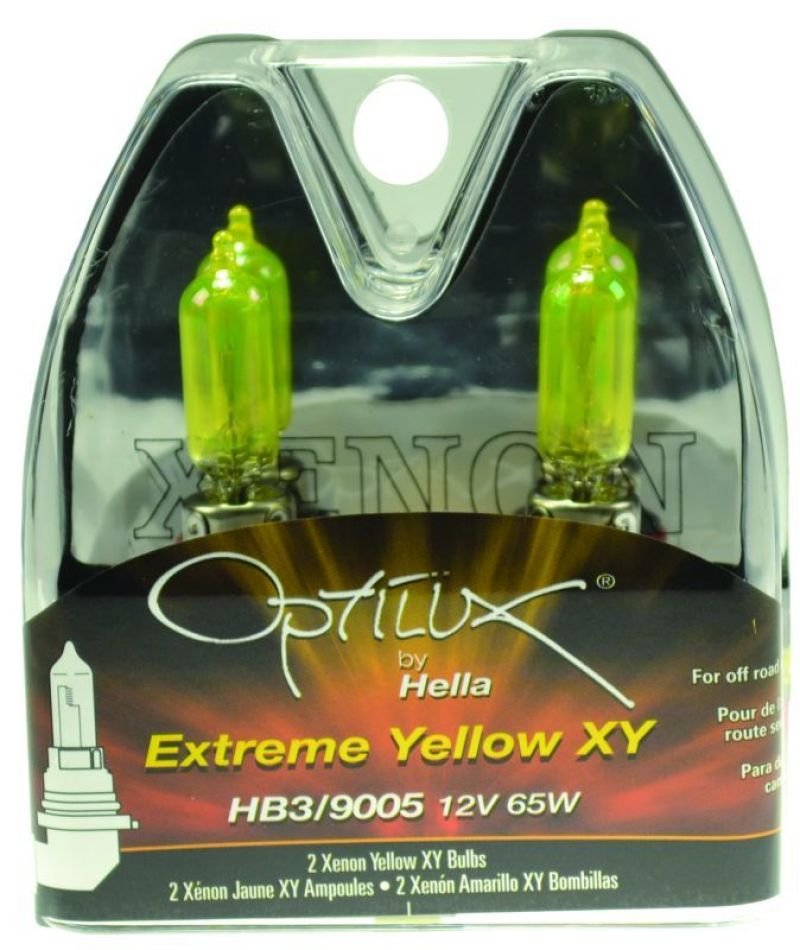 Hella Optilux HB3 9005 12V/65W XY Xenon Yellow Bulb HELLAH71070582