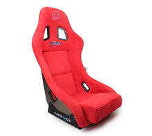 Load image into Gallery viewer, NRG FRP Bucket Seat ULTRA Edition - Medium (Red Alcantara/Pearlized Back) NRGFRP-303RD-ULTRA