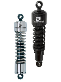 Progressive Harley 412 Series Shocks 12.6in - Black PGR412-4038B