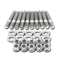 Load image into Gallery viewer, BLOX Racing SUS303 Stainless Steel Exhaust Manifold Stud Kit M8 x 1.25mm 45mm in Length - 7-piece BLOBXFL-00307-7