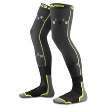 Load image into Gallery viewer, EVS Fusion Sock Combo Black/Hivi - Large/XL EVSFSN-HIVIZ-L/XL