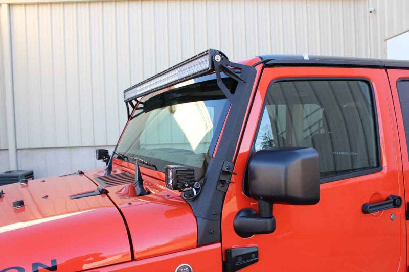 Fishbone Offroad 07-18 Jeep Wrangler JK 52In Light Bar Bracket FBOFB21014