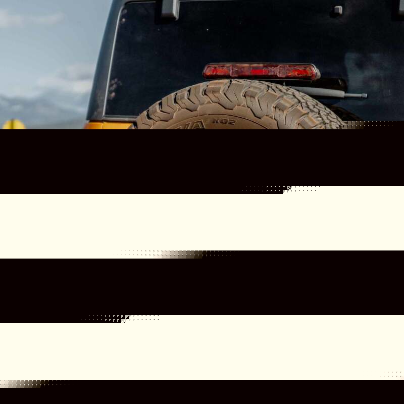 KC HiLiTES 2018+ Jeep Wrangler JL / 2021+ Ford Bronco Raptor Spare Tire Carrier Light Mount KCL7478