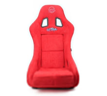 Load image into Gallery viewer, NRG FRP Bucket Seat ULTRA Edition - Medium (Red Alcantara/Pearlized Back) NRGFRP-303RD-ULTRA