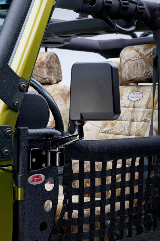 Body Armor 4x4 Mirror Set For Trail Doors BOD5126
