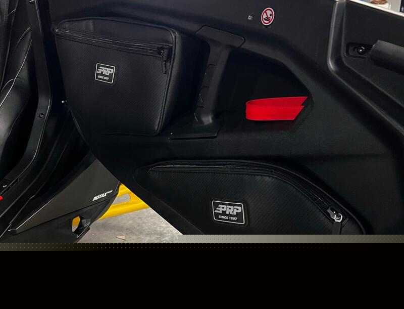 PRP Upper Door Bags for Can-Am Maverick R (Pair) PRPE134-210