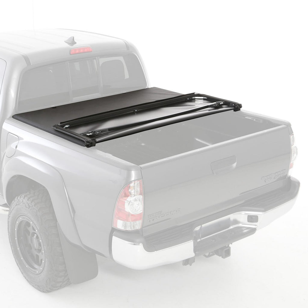 Smart Cover Truck Bed Cover 09-12 Dodge Ram 1500 No Built In Box 76.3 Inch Vinyl Black Smittybilt